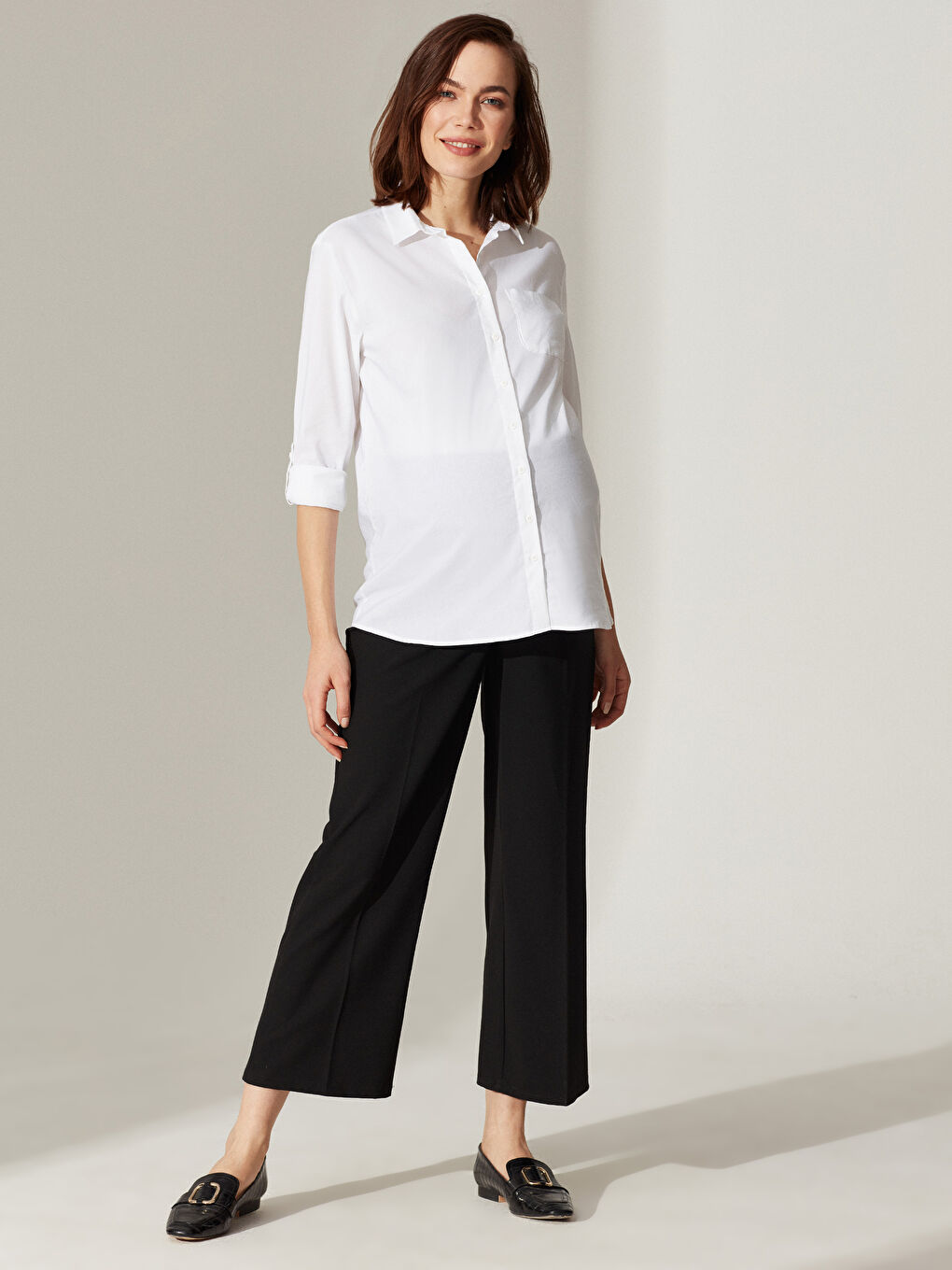 Siyah Hamile Belmando Kadın Pantolon-5