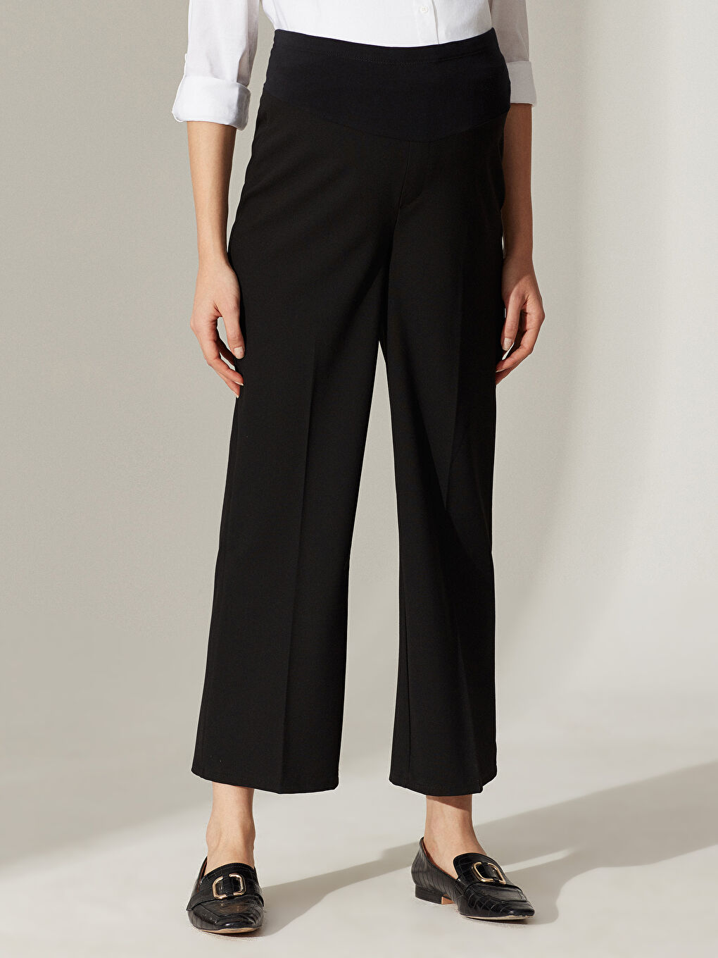 Siyah Hamile Belmando Kadın Pantolon-6