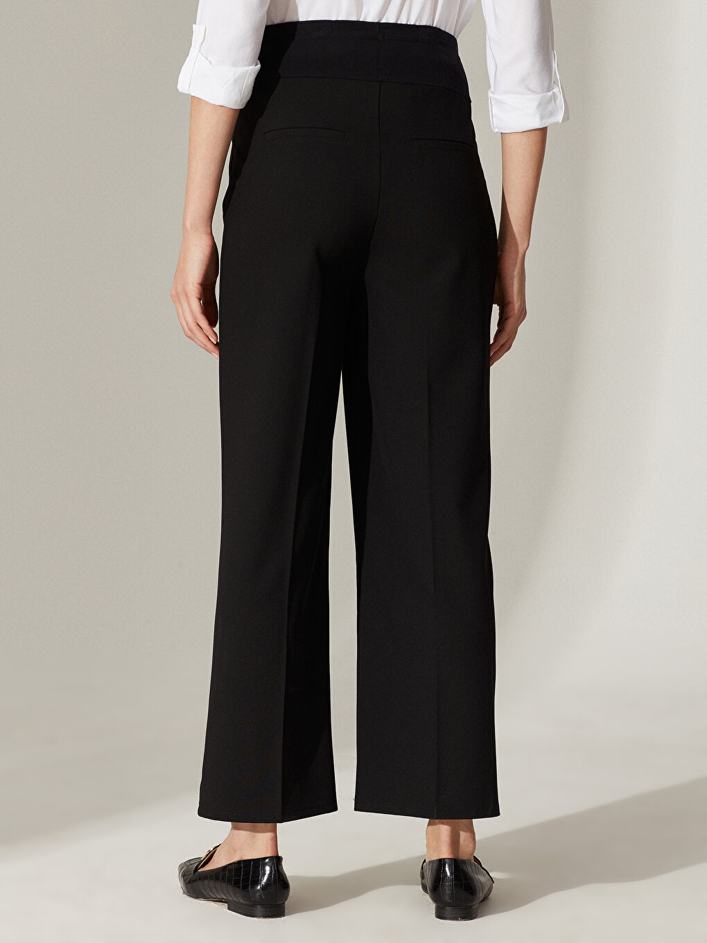 Siyah Hamile Belmando Kadın Pantolon-7