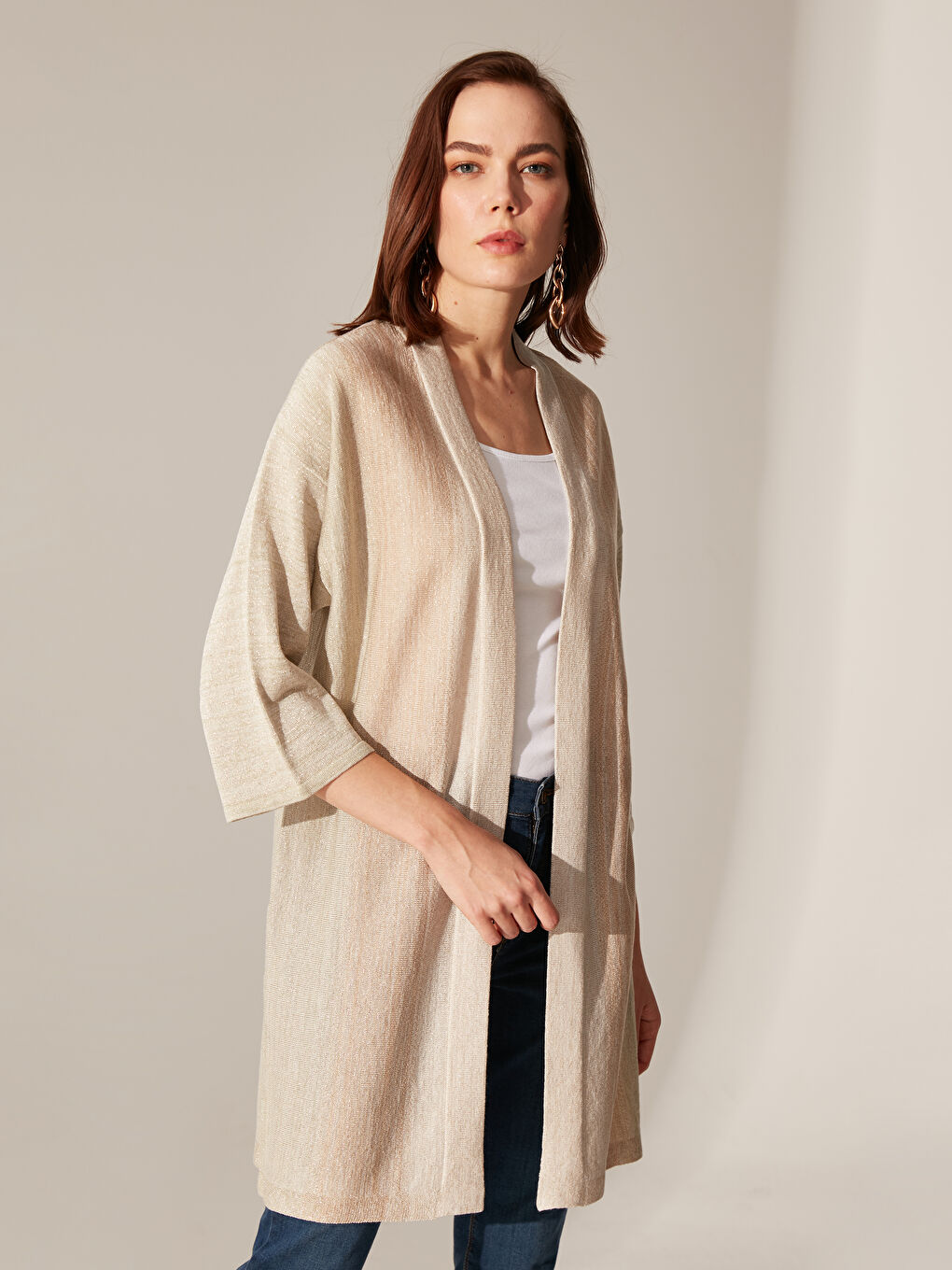 LCWAIKIKI Classic V-Neck Women's Cardigan -0SG306Z8-FHV