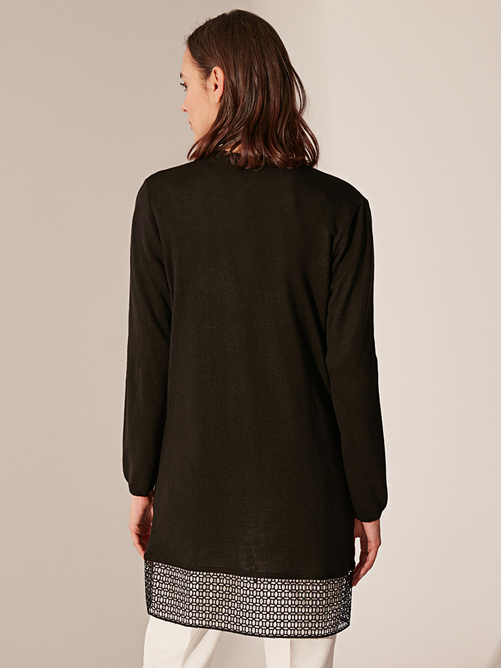 Cardigan à Manches Longues pour Femmes-4