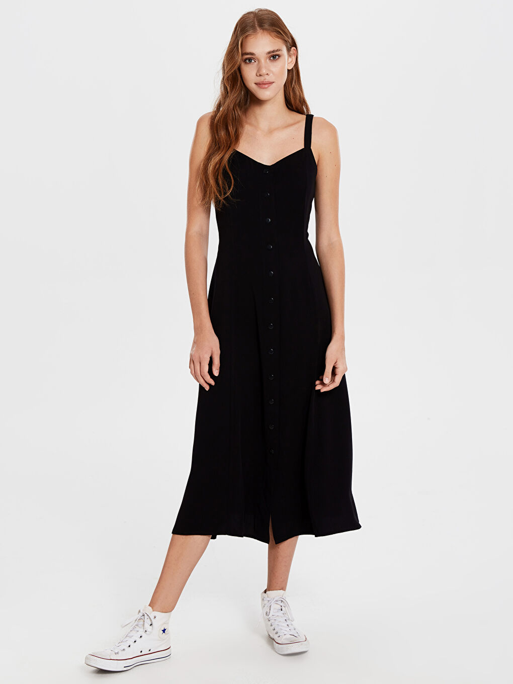 Standard Fit Women's Dress with Straps