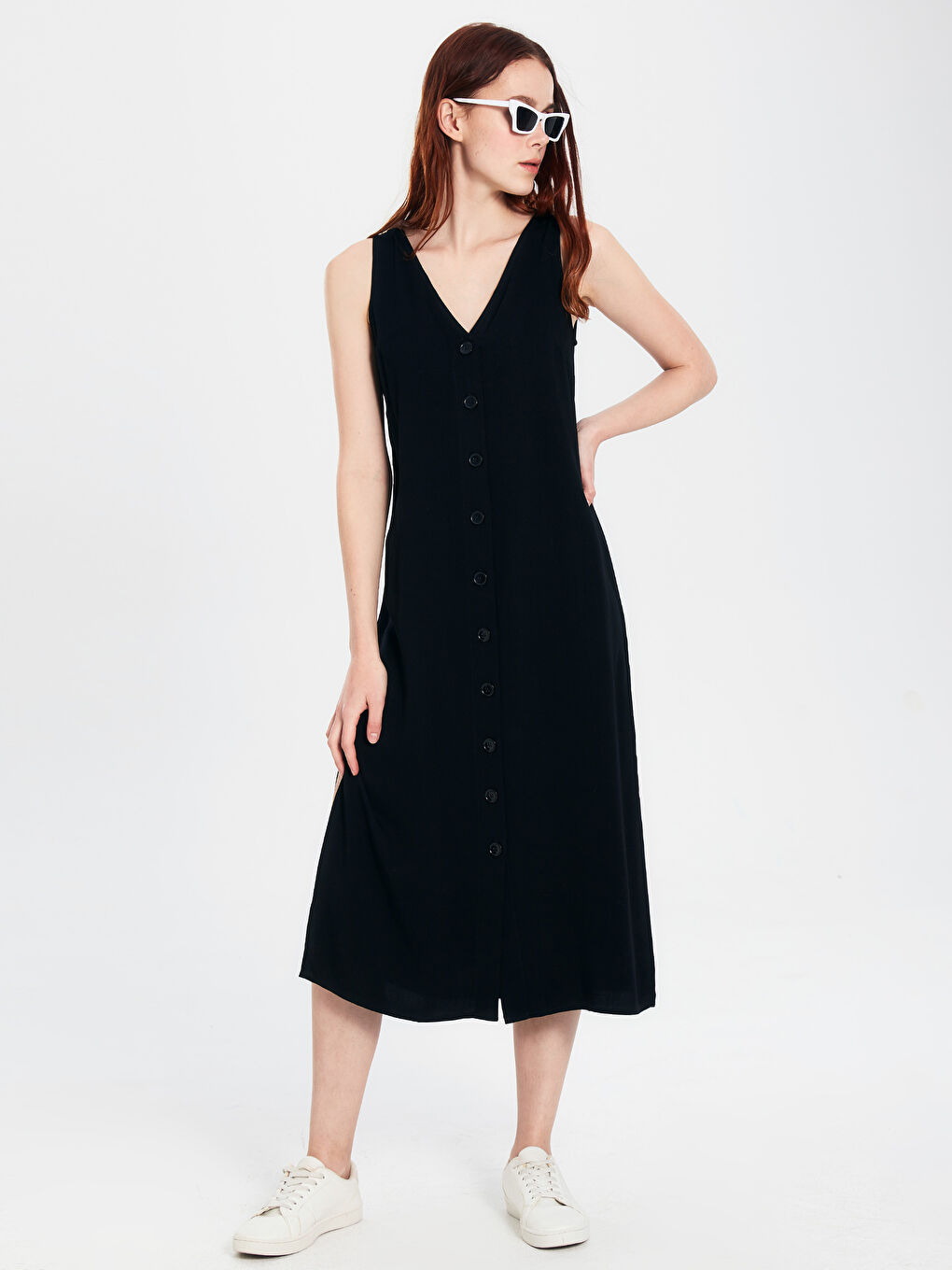 Rochie Standard Fit pentru Femei cu Bretele-1