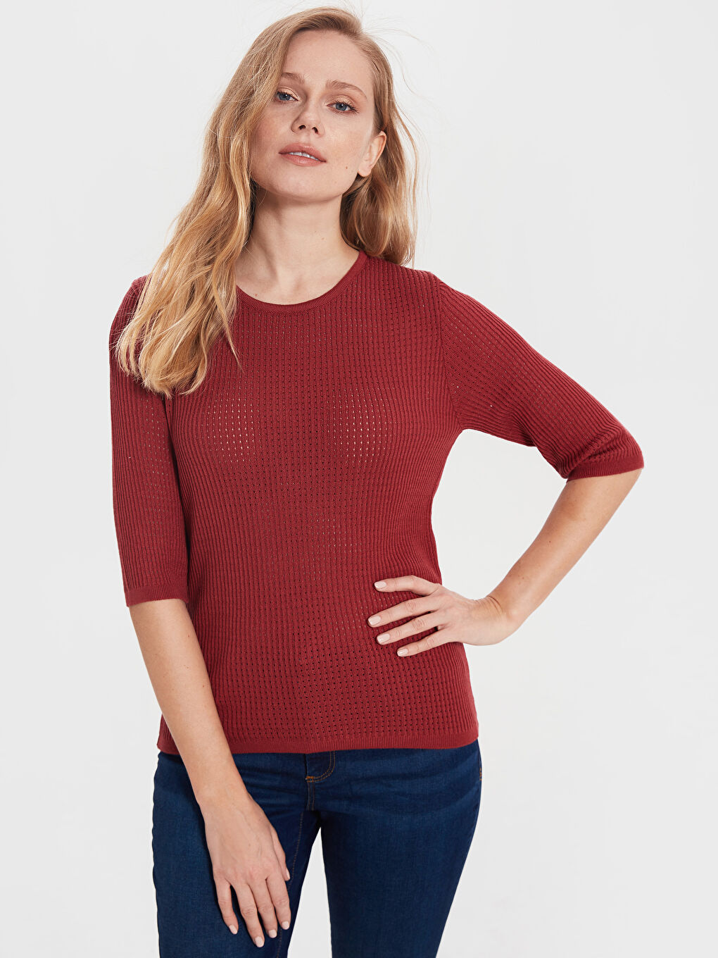 Crew Neck Women's Sweater
