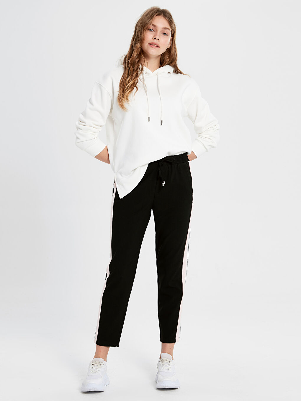 Pantalon Coupe Confortable pour Femmes-1