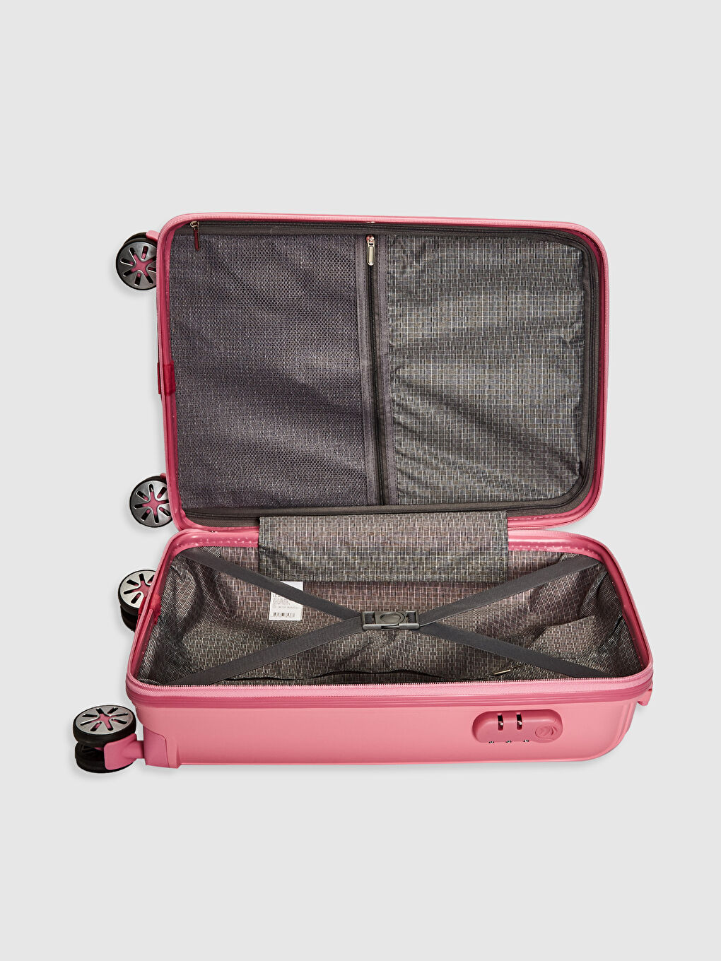 حقيبة سفر متوسطة الحجم للسيدات بتفاصيل قفل-2