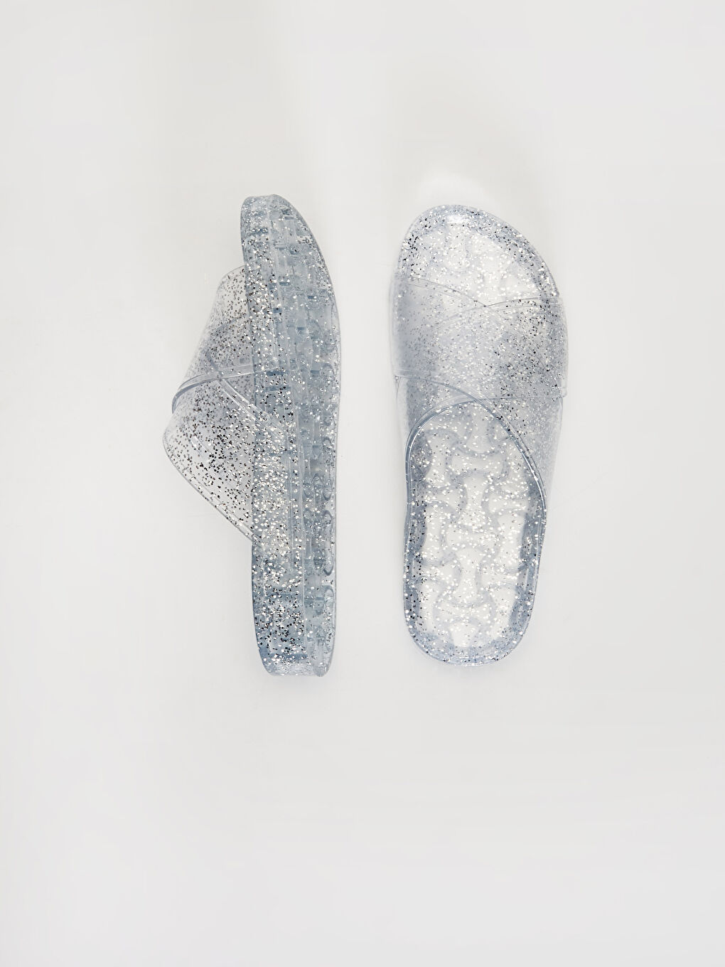 Renksiz Şeffaf Parmak Arası Terlik-1