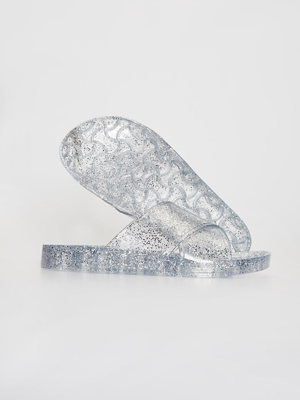 Renksiz Şeffaf Parmak Arası Terlik-2