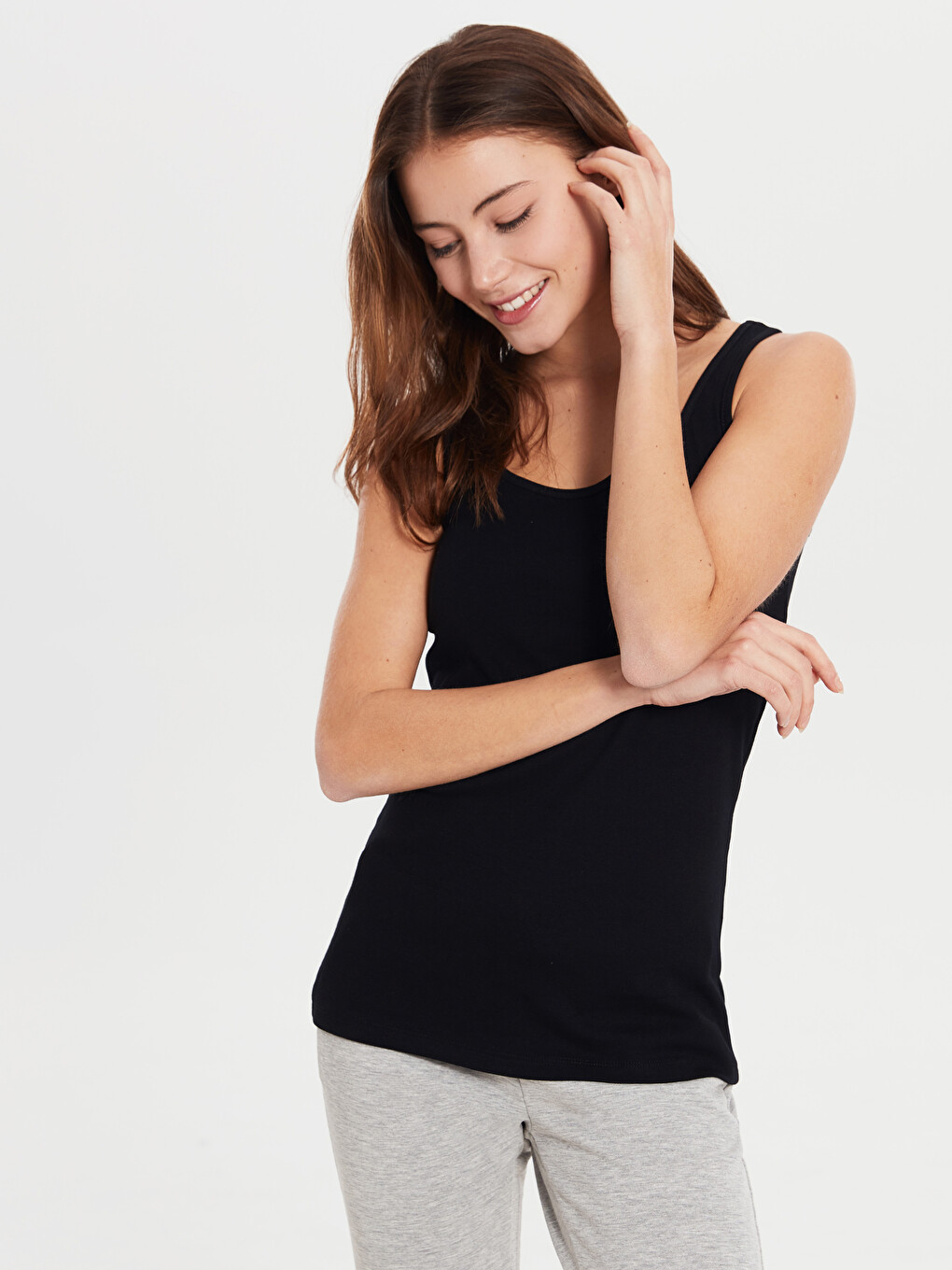 Cotton Collar Women Athletes-1