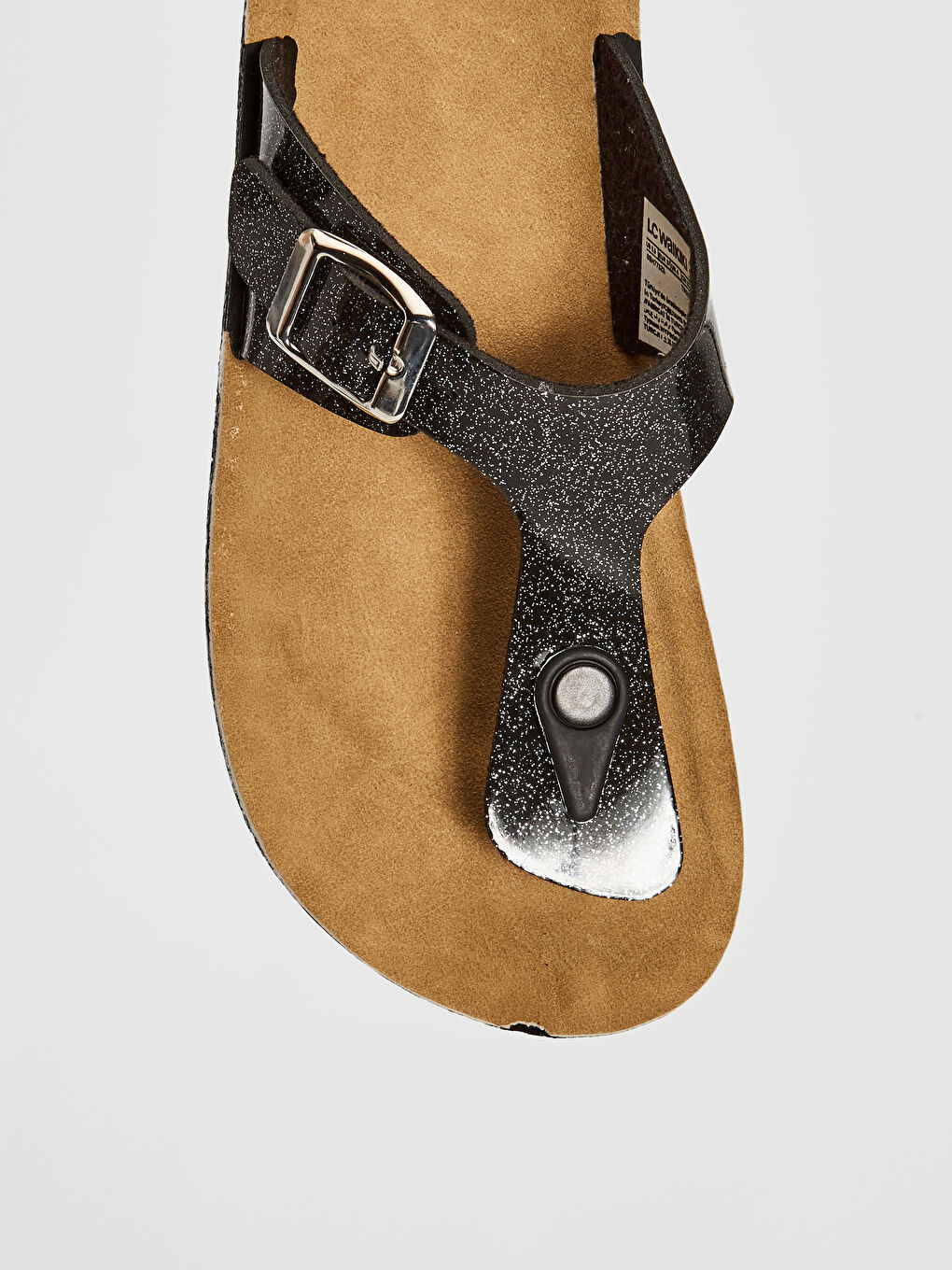 Женские шлепанцы с пряжкой-4