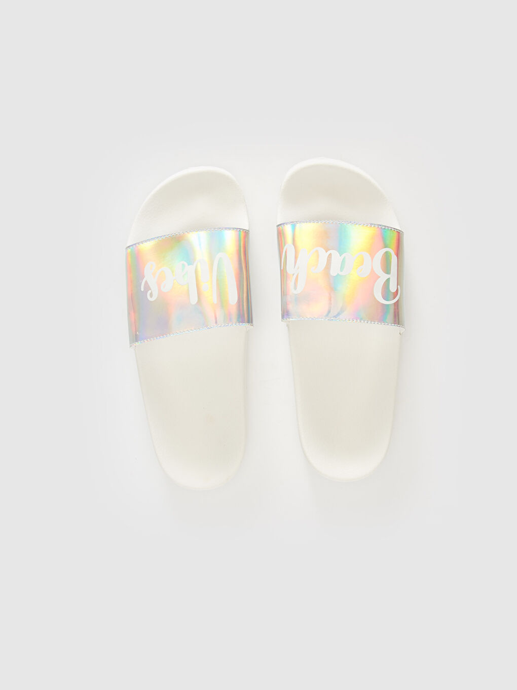 Gri Gümüş Terlik-2