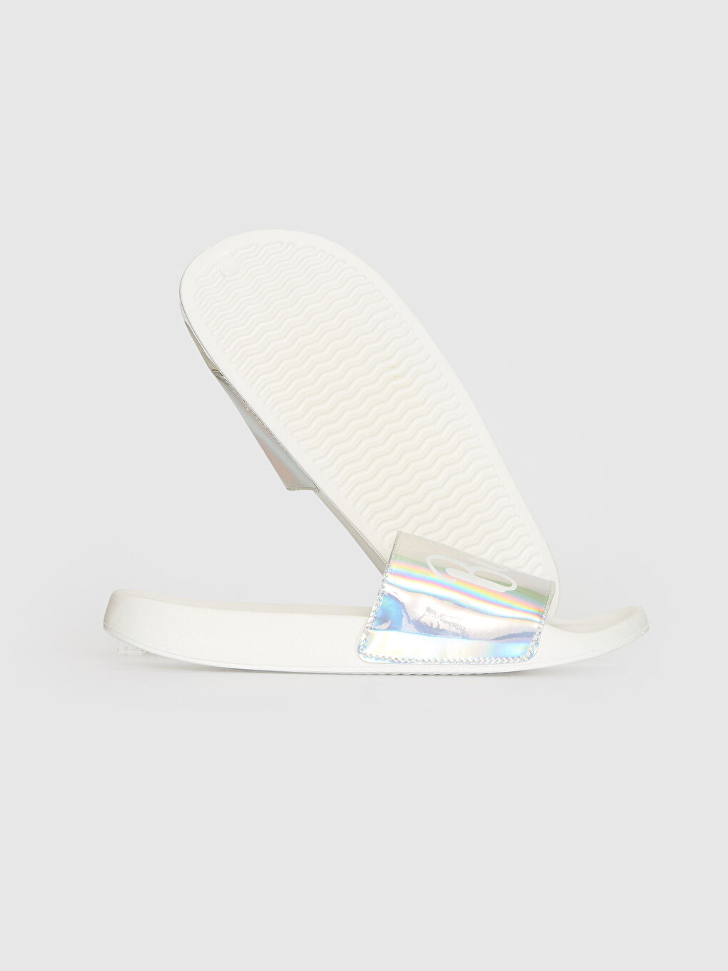 Gri Gümüş Terlik-3