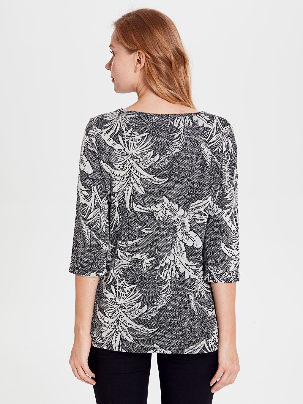 T-shirt pour Femmes à Encolure en V-3