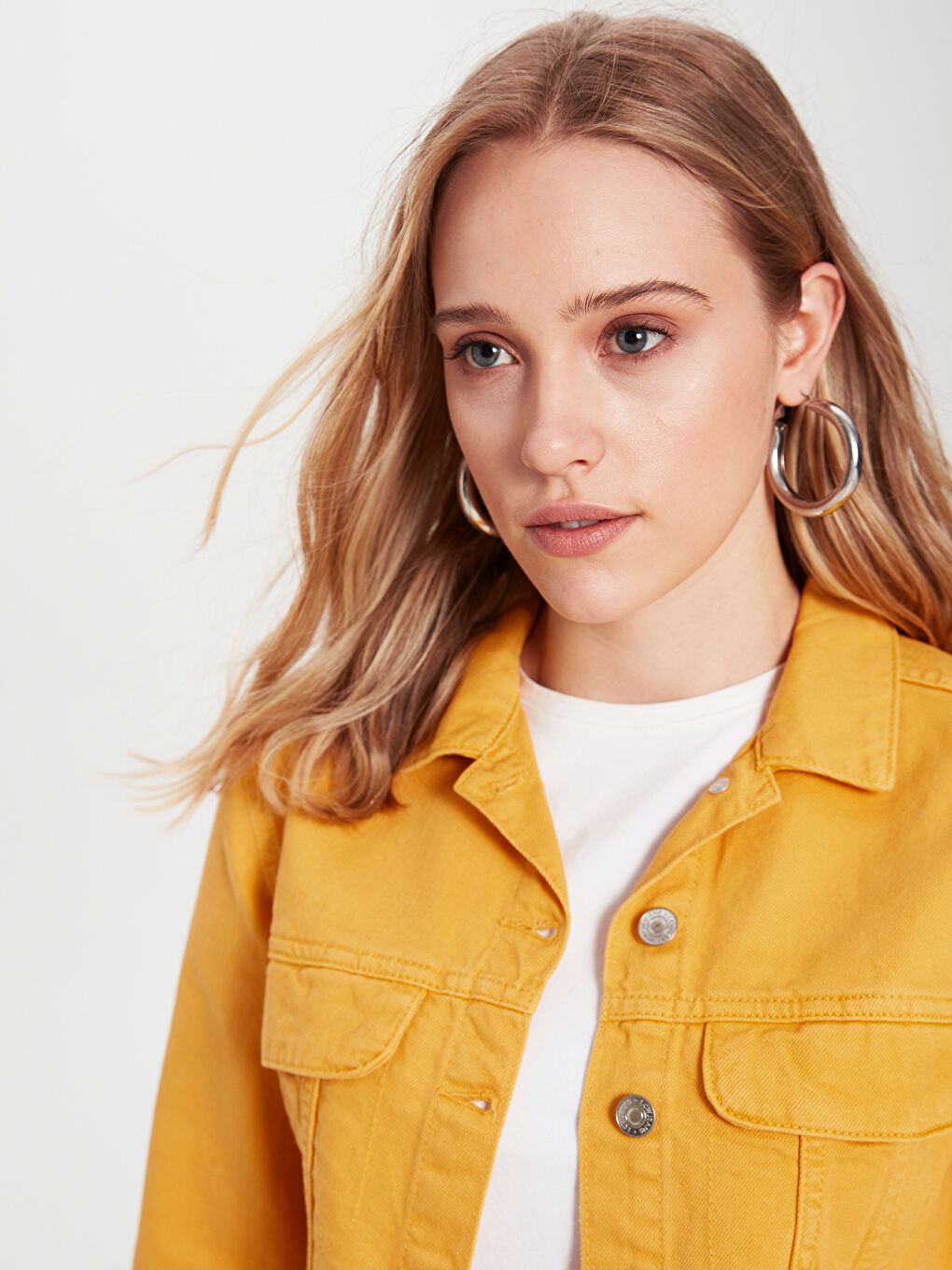 LCW Vision Langarm Damen Jeansjacke -0SI382Z8-DAA