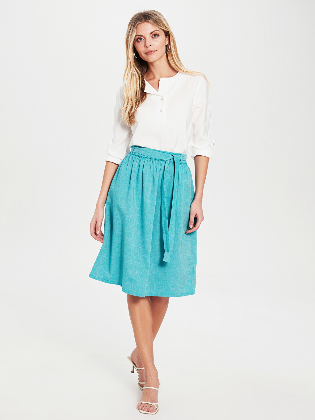 Jupe  Turquoise Femme