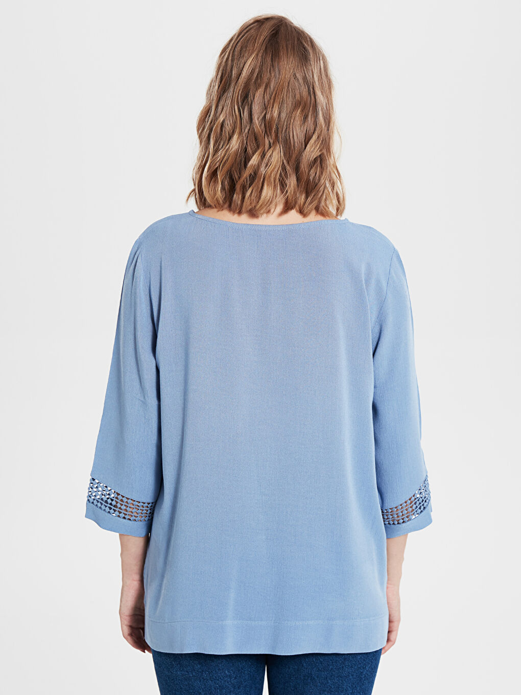 Mavi Standart Fit Kadın Bluz-2