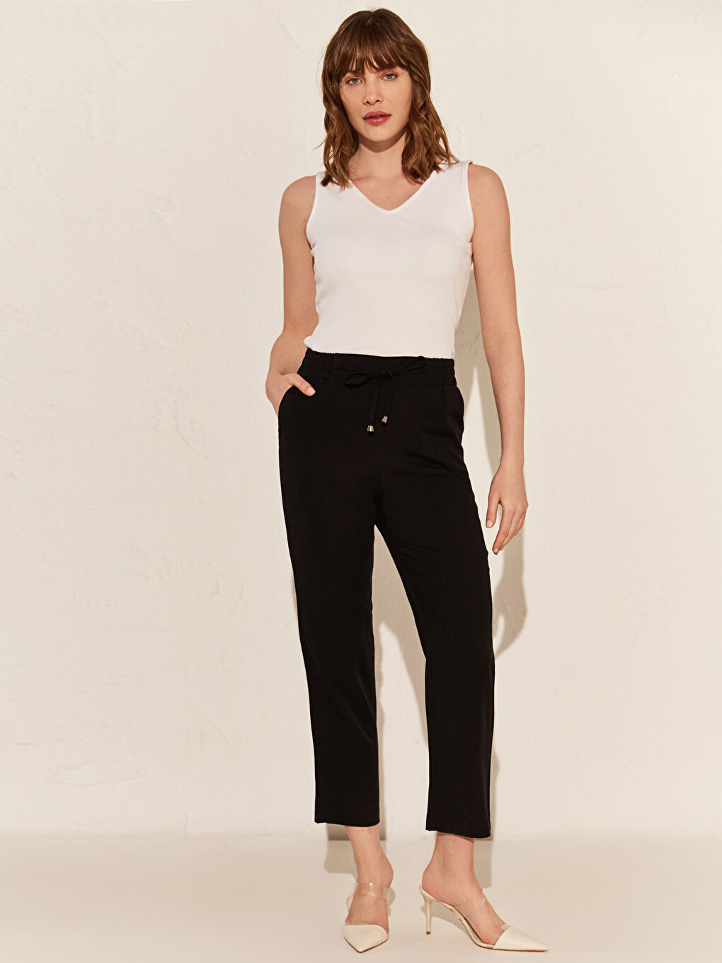 Mom Fit Women's Trousers-2