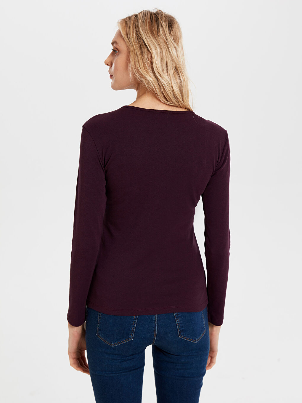 تي شيرت بنفسجى نساء-3