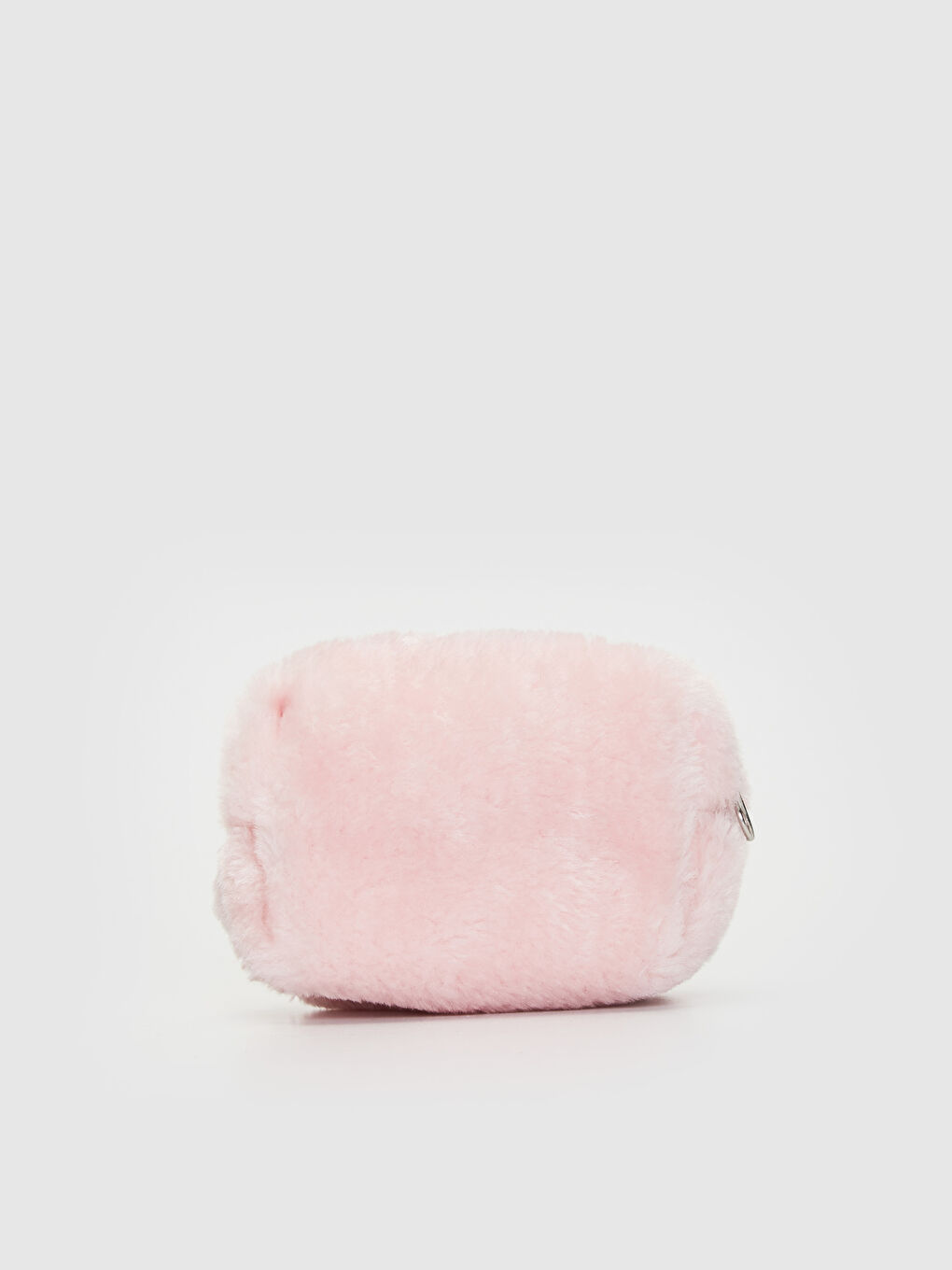 Pembe Peluş Bozuk Para Cüzdanı-2