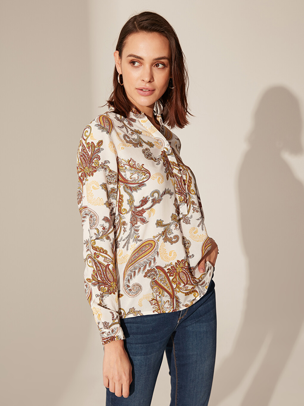 Long Sleeve Women's Blouse
