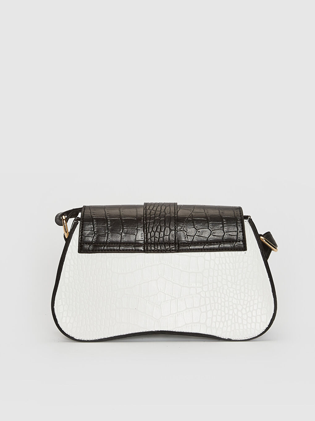 Optik Beyaz Çapraz Çanta-2