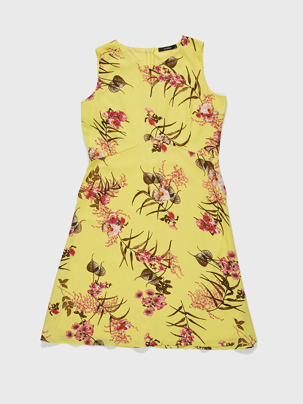 Woman YELLOW Dress-1