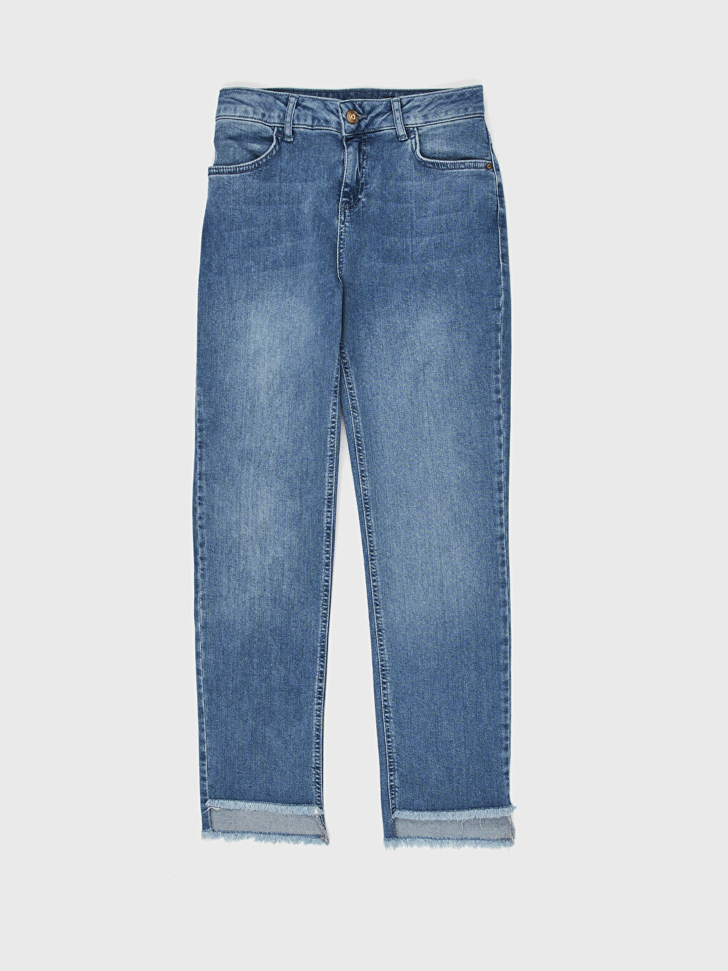 İndigo Skinny Fit Kadın Jean Pantolon Pantolon-1