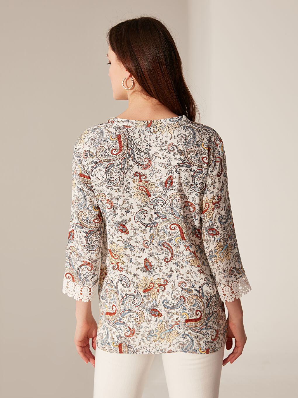 Žena EKRU Košulja-3