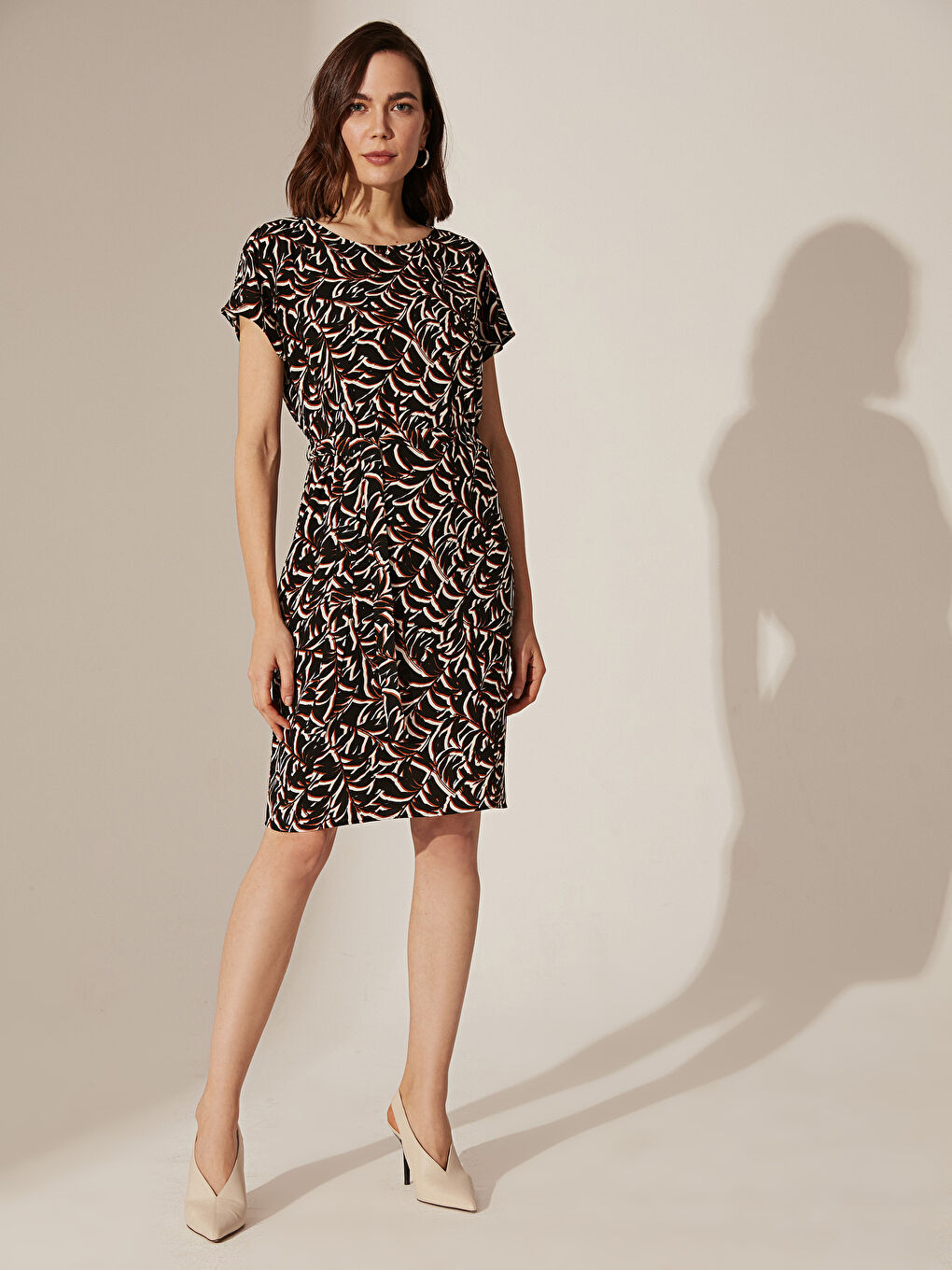 Қысқа жең әйелдерге арналған көйлек-2