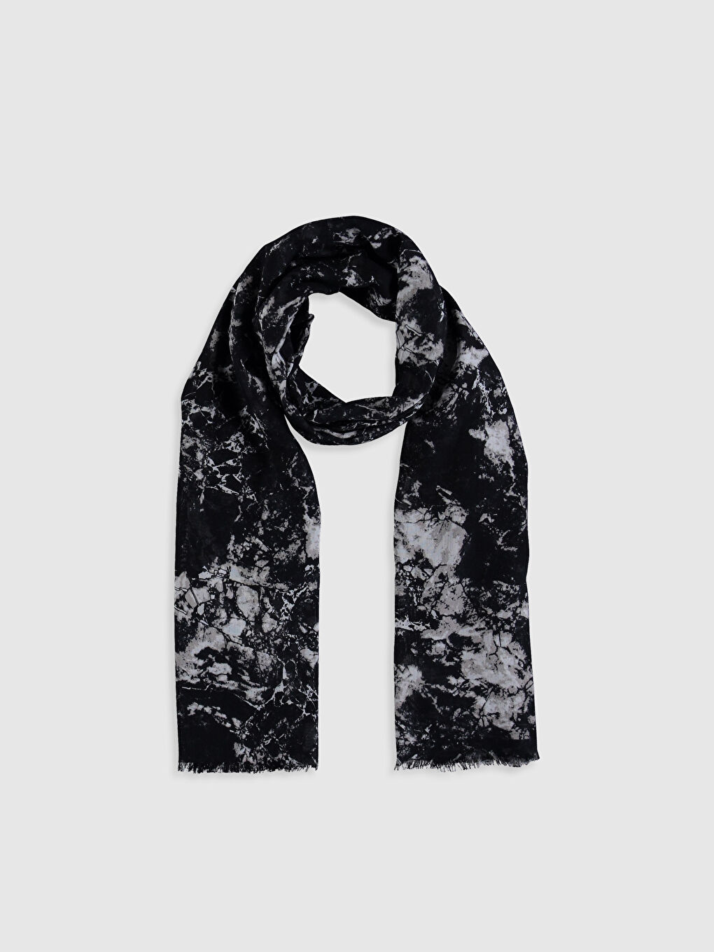 Женщины Черный Большой шарф