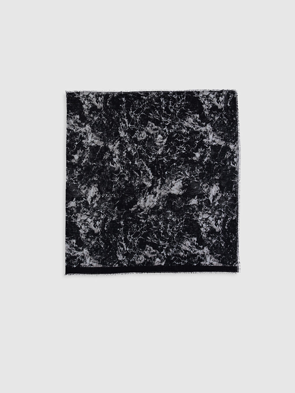 Женщины Черный Большой шарф-1