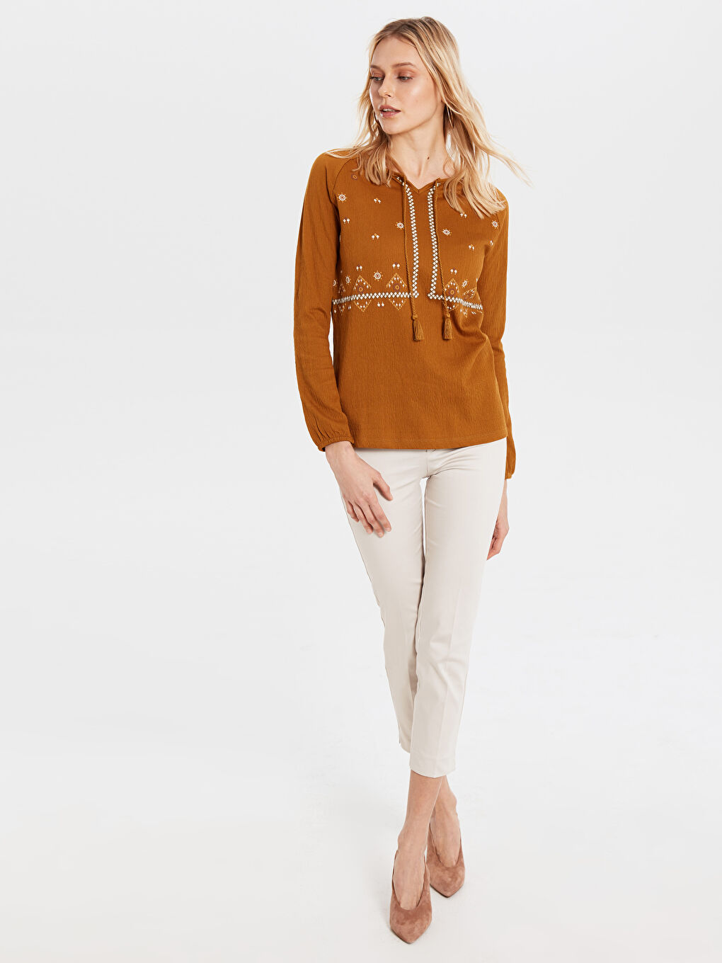 T-shirt JAUNE Femme-2