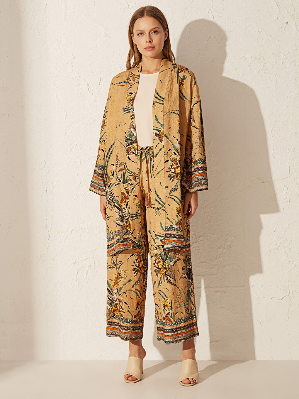 Kimono à Manches Longues pour Femmes-5