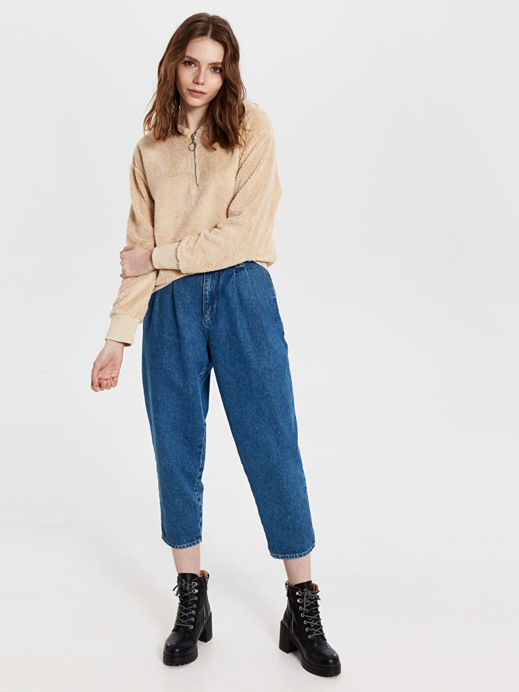 Women's Hoodie Long Sleeve Fleece Sweatshirt-1