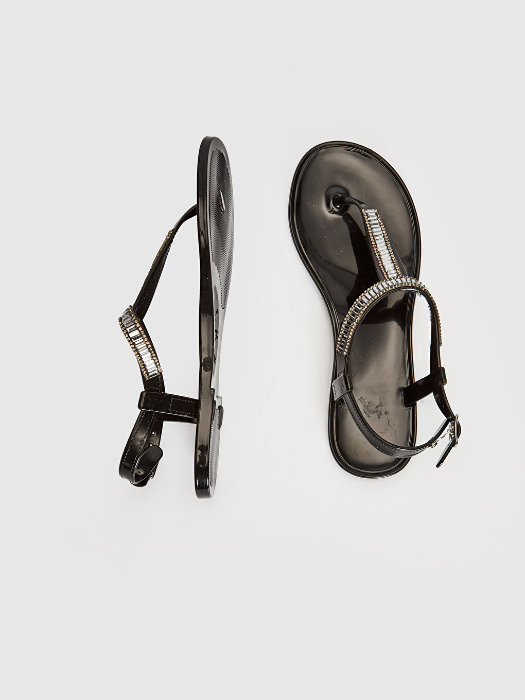 Woman Black Sandals-1