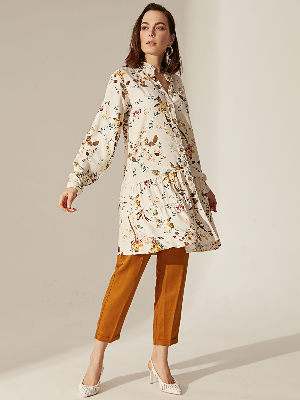 Туника с длинным рукавом для женщин-8