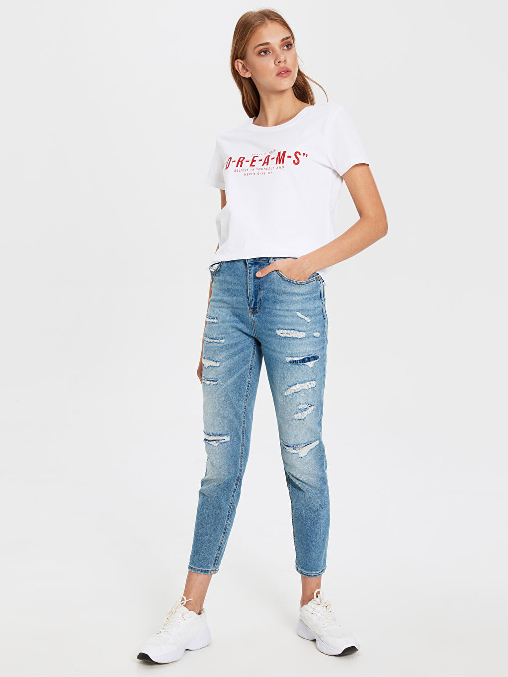 Жінка БІЛИЙ Футболка-4