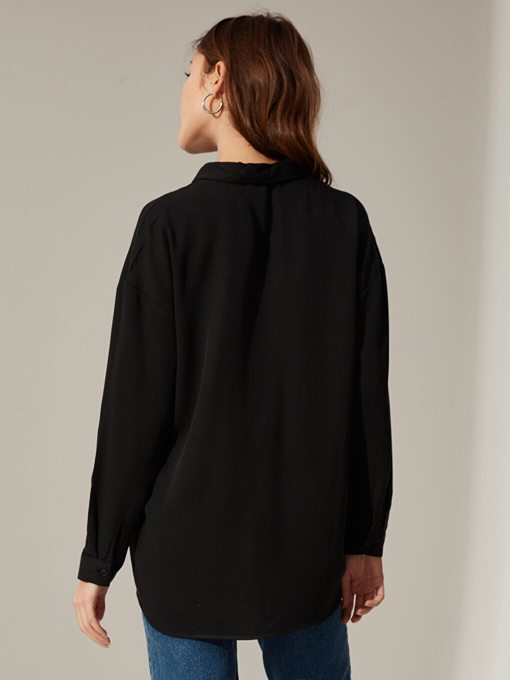 Textured fabric from the Women's Long Sleeve Tops Salas-3