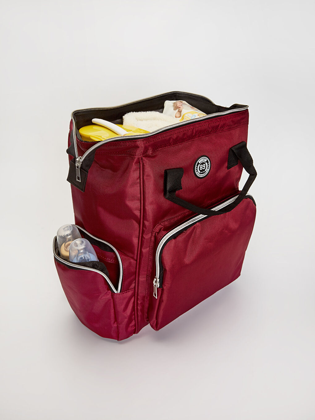 Sac à langer ROUGE BORDEAUX Femme-1