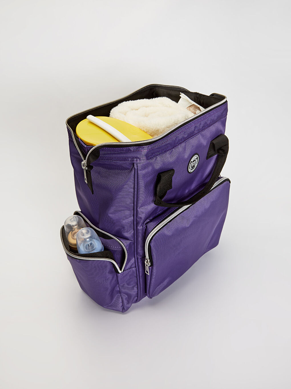 Woman PURPLE Baby Diaper Bag-1
