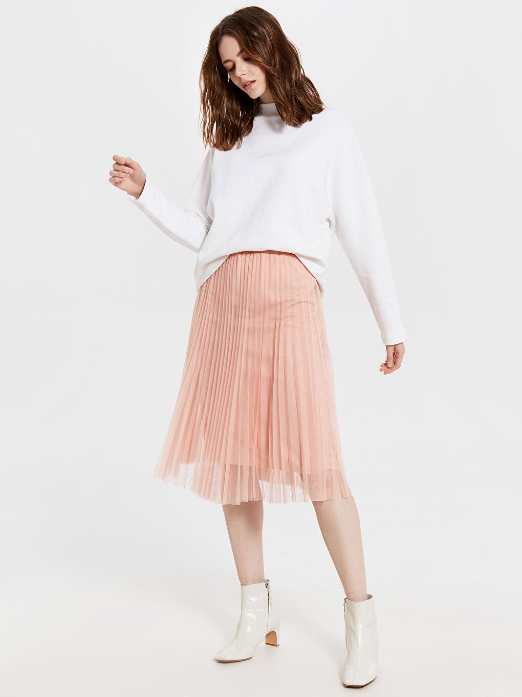 LC Waikiki Woman PINK Skirt -0SN801Z8-DMQ
