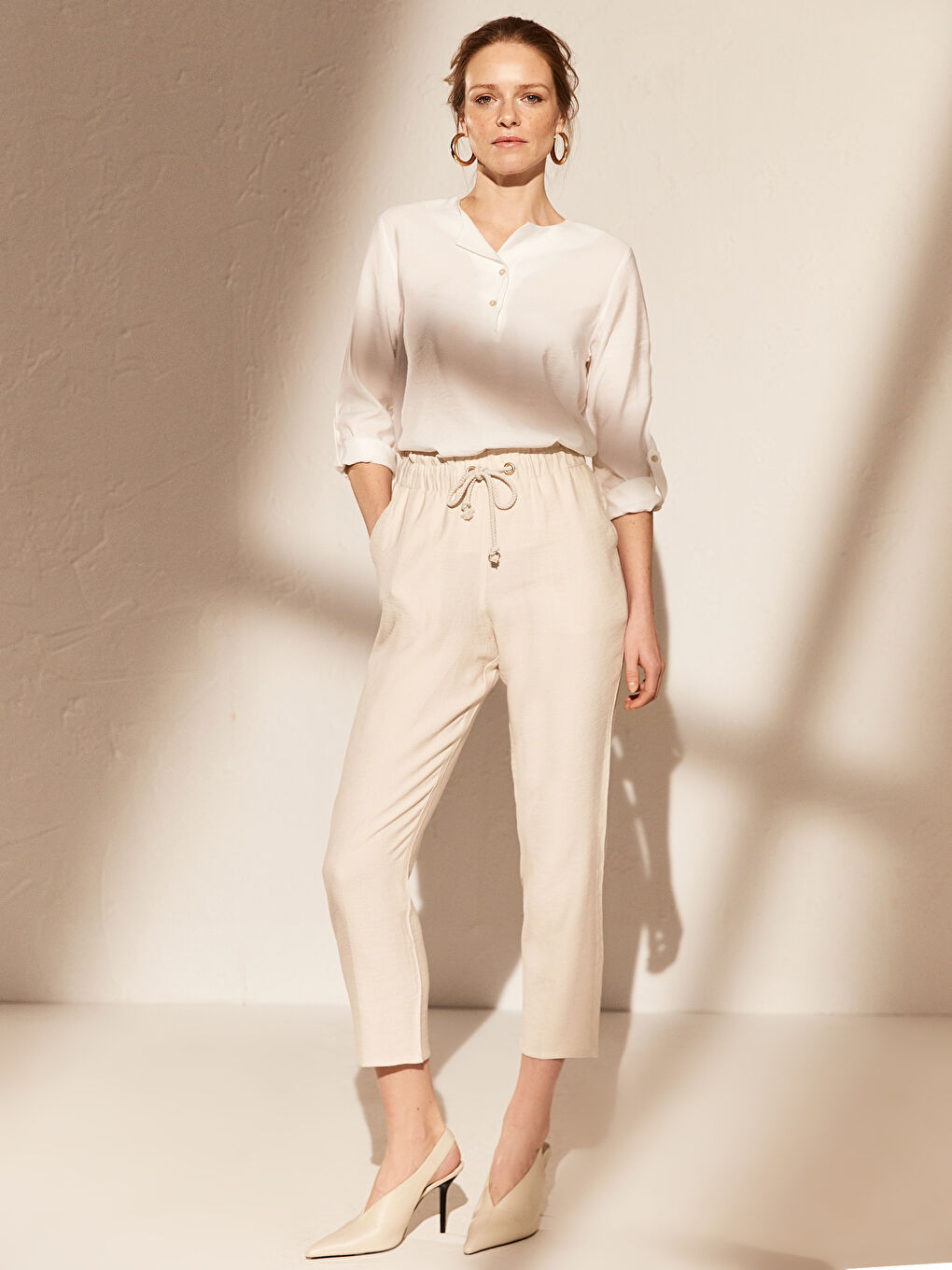 Брюки женские Mom Fit-1