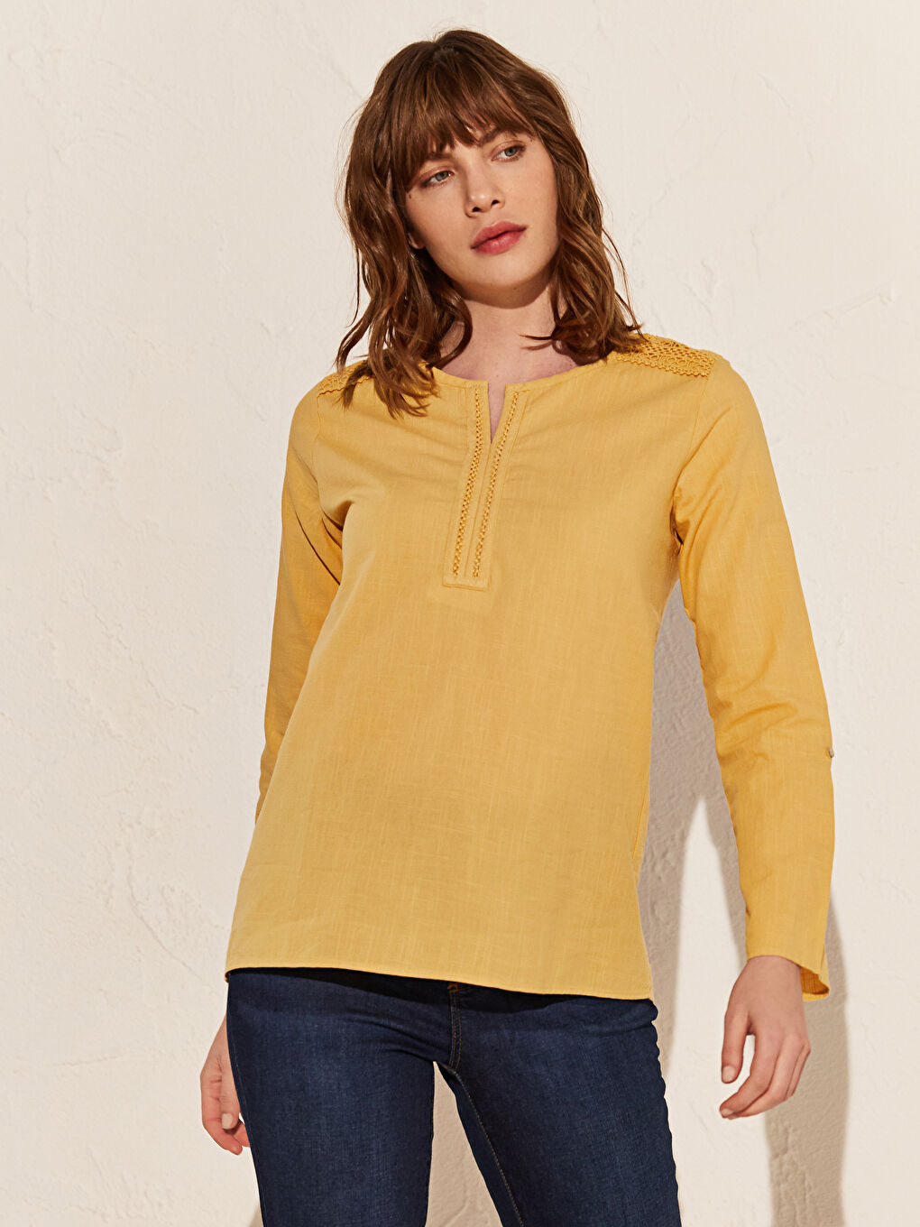 Long Sleeve Women's Blouse