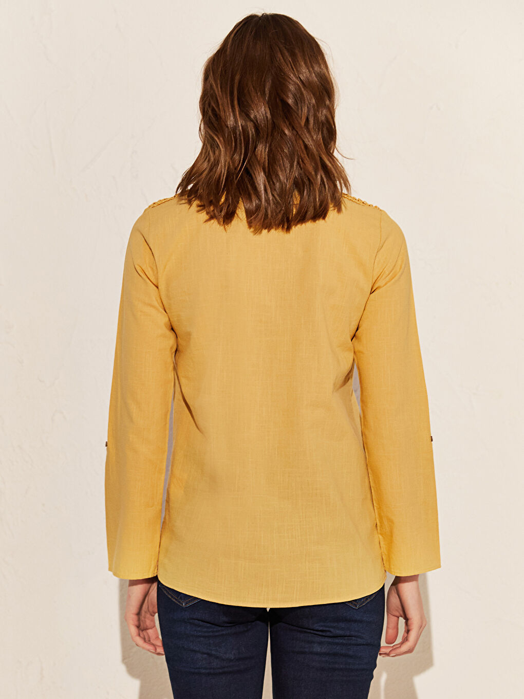 Long Sleeve Women's Blouse-4