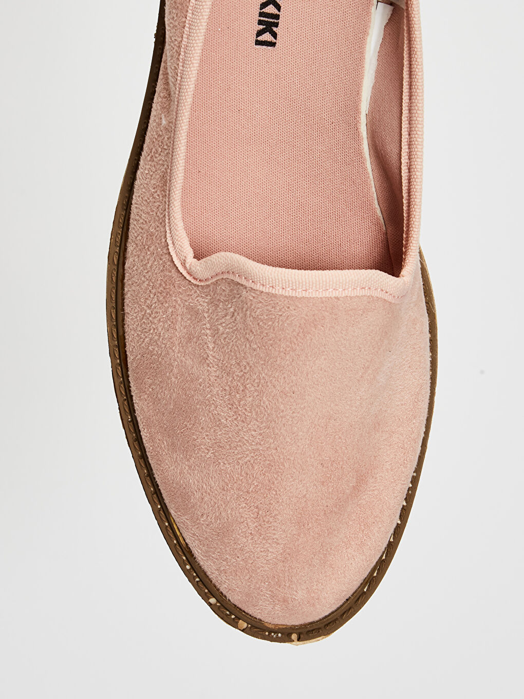 Pembe Kadın Süet Klasik Ayakkabı-4