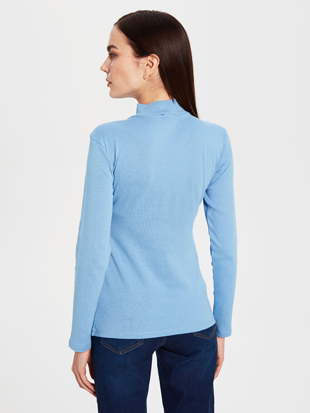 Әйелдер көгілдір Футболка-3