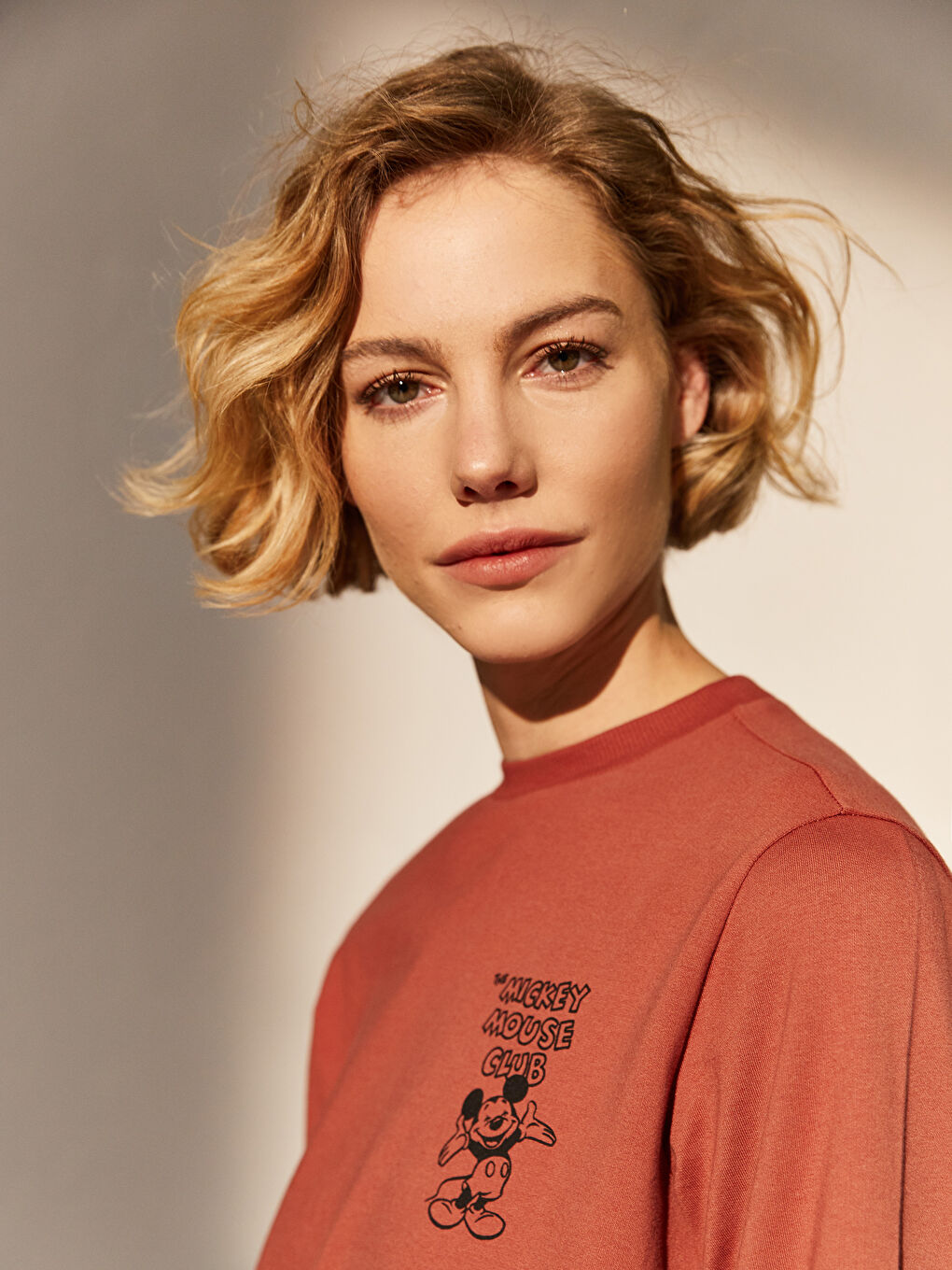 Mickey Mouse Printed Sweatshirt