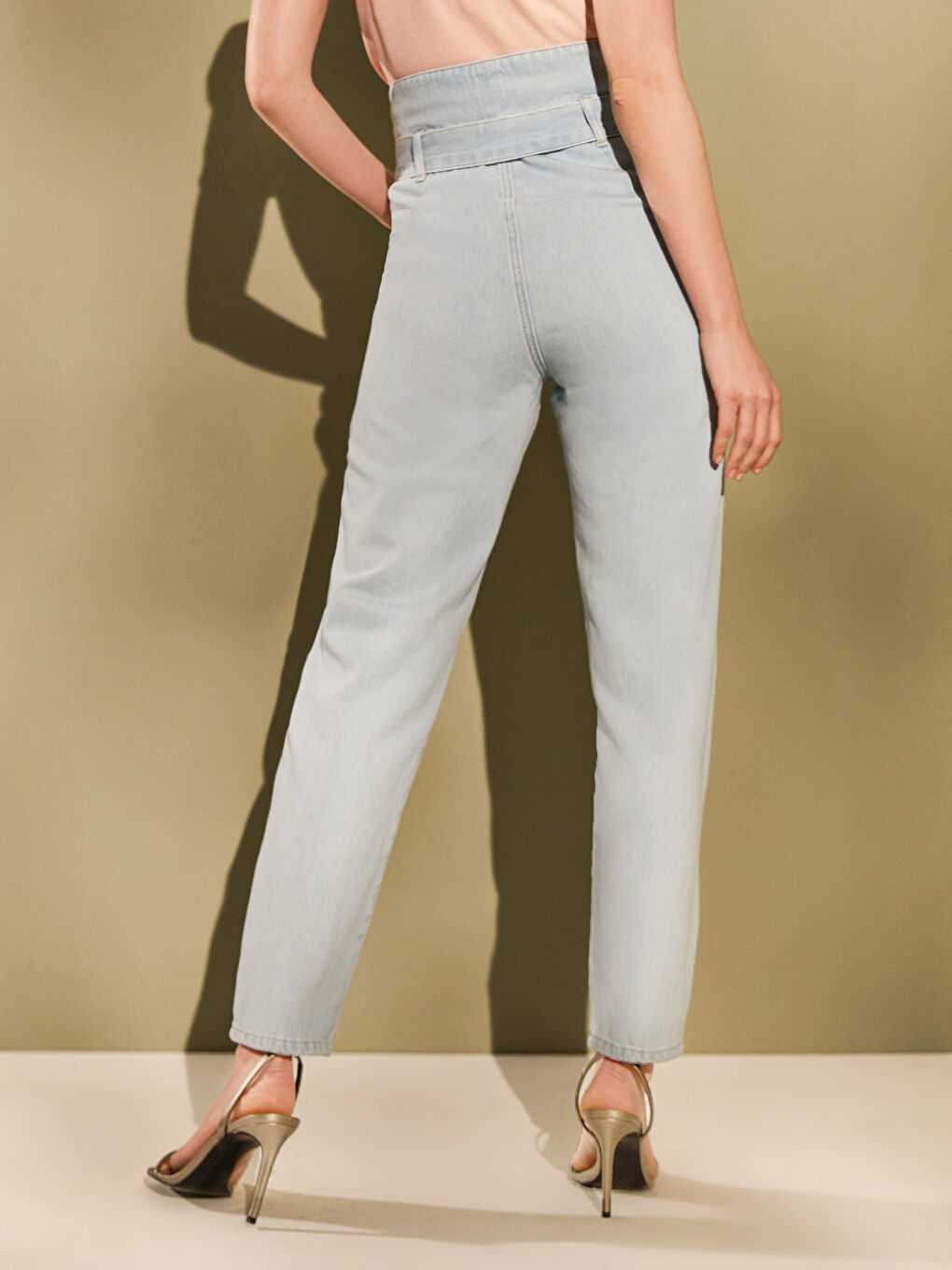 Paperbag Women's Jeans-5