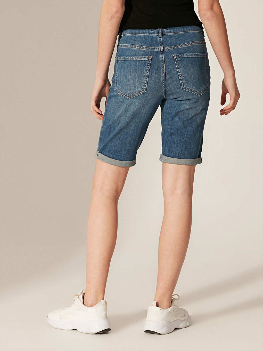 Women's Jean Shorts-2
