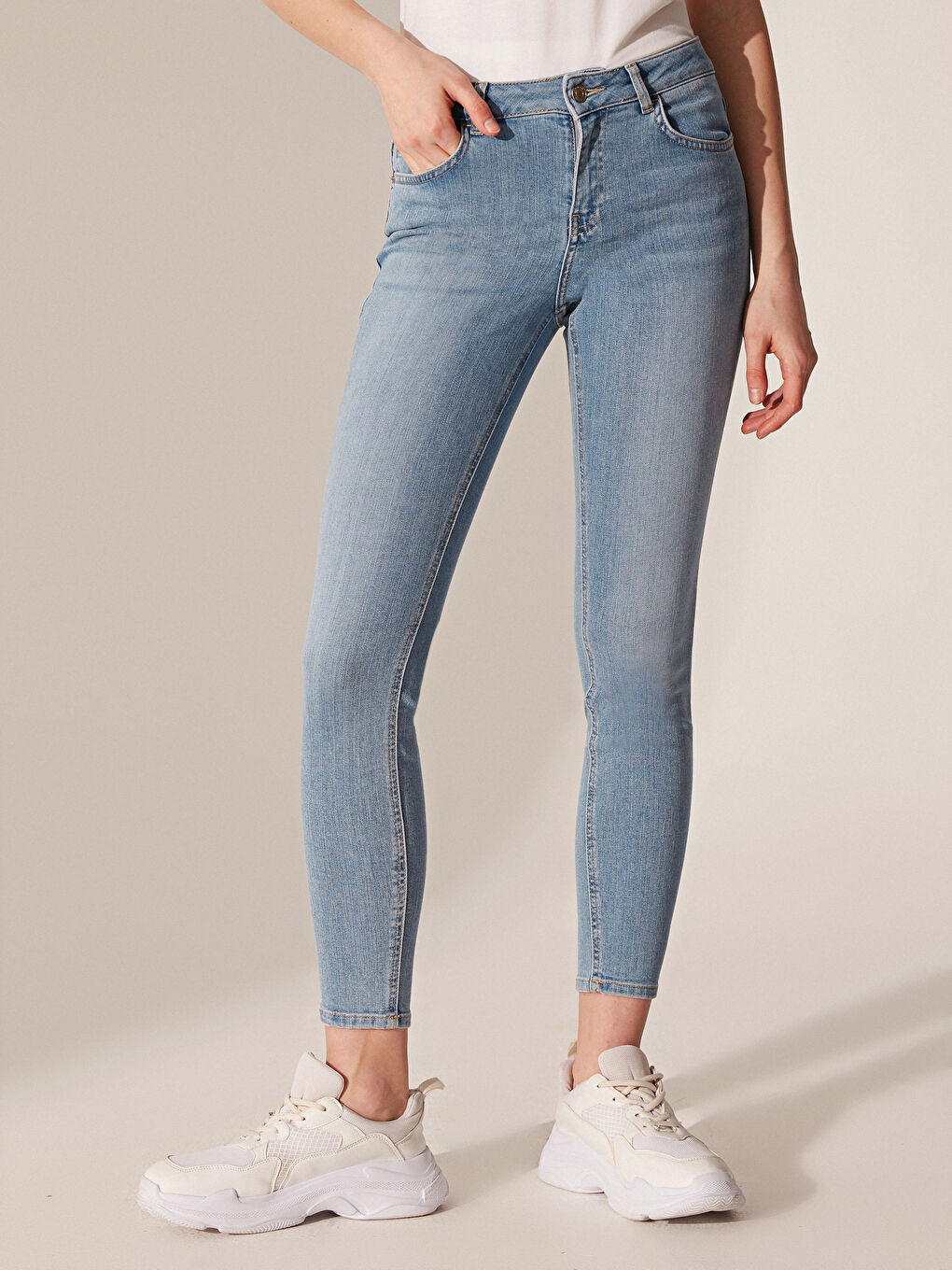 İndigo Mercury Skinny Fit Kadın Jean-2